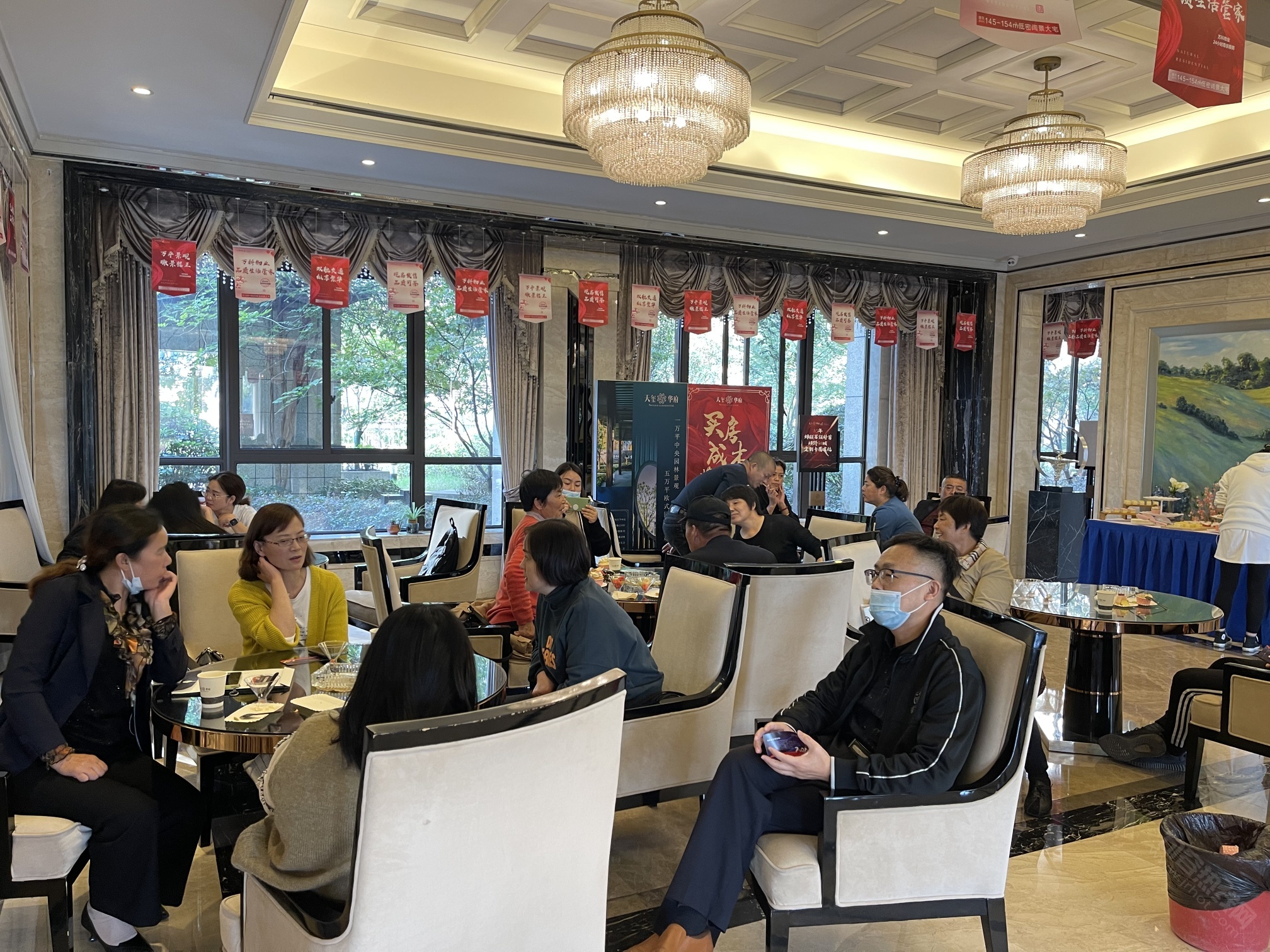 天玺华府可以开始签合同了